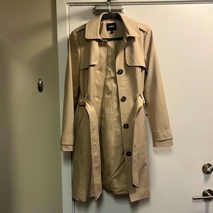 Express Trench Coat, Size Small